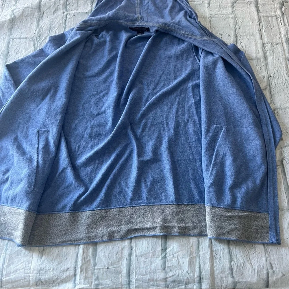 Banana Republic Hooded Jacket Cashmere Cotton Blend Full Zip